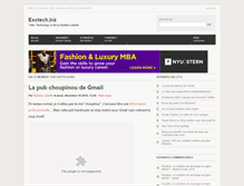 Tablet Screenshot of exotech.biz